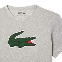 T-shirt Lacoste Ultra Dry Gris  Offre - Pas cher