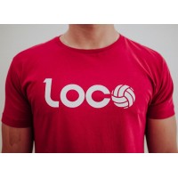 Essência da camiseta louca Borgonha Branca  Oferta + Barato