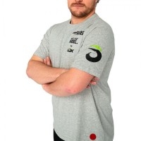 Lok A1 Padel Bridger Gray Melange T-Shirt  Offer + Cheap