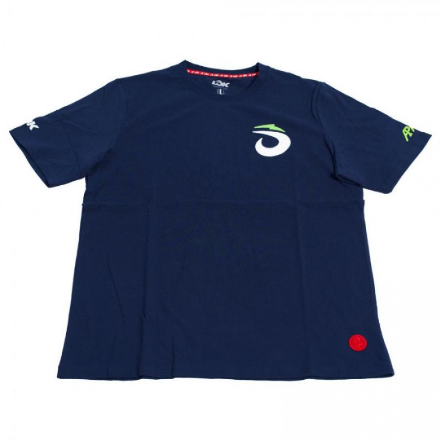 Camiseta Lok A1 Padel Glacier Azul Marino Mujer  Oferta + Barato