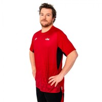 Lok A1 Padel Hood Camiseta Vermelha  Oferta + Barato