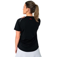 Camiseta Lok A1 Padel Stanish Negro Mujer  Oferta + Barato
