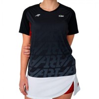 Camiseta Lok A1 Padel Stanish Negro Mujer  Oferta + Barato