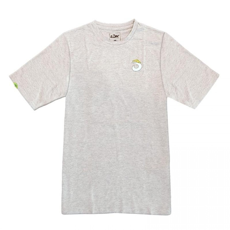 T-shirt femme Lok Laced Accent gris  Offre - Pas cher