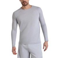Bullpadel Amer Pearl Grey Long Sleeve T-Shirt