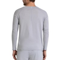 Bullpadel Amer Pearl Grey Long Sleeve T-Shirt