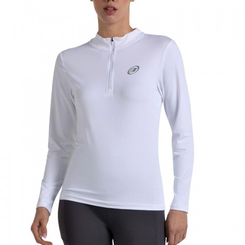 Bullpadel Becal Long Sleeve T-Shirt White Women