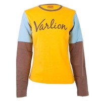 Varlion MD M/L06-MC617 Camiseta de manga comprida Amarelo Mulher  Oferta + Barato