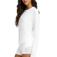 Camiseta de Manga Longa para Mulheres Wilson All Day White  Oferta + Barato