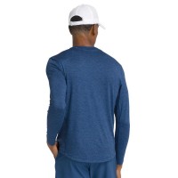 Camiseta Manga Larga Wilson Everyday Performance Azul Court  Oferta + Barato