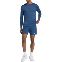 Camiseta Manga Larga Wilson Everyday Performance Azul Court  Oferta + Barato