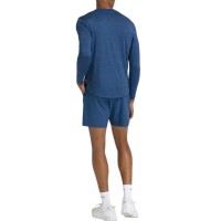 Camiseta Manga Larga Wilson Everyday Performance Azul Court  Oferta + Barato