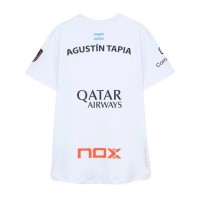 Camiseta Nox Agustin Tapia Sponsors AT10 Blanco 2026