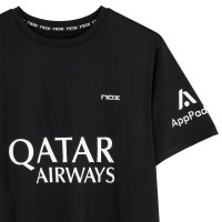 T-shirt Nox Agustin Tapia Sponsors AT10 Noir 2024  Offre - Pas cher