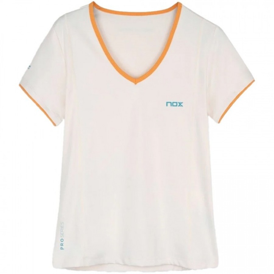 Camiseta Nox Pro Vainilla Mujer  Oferta + Barato