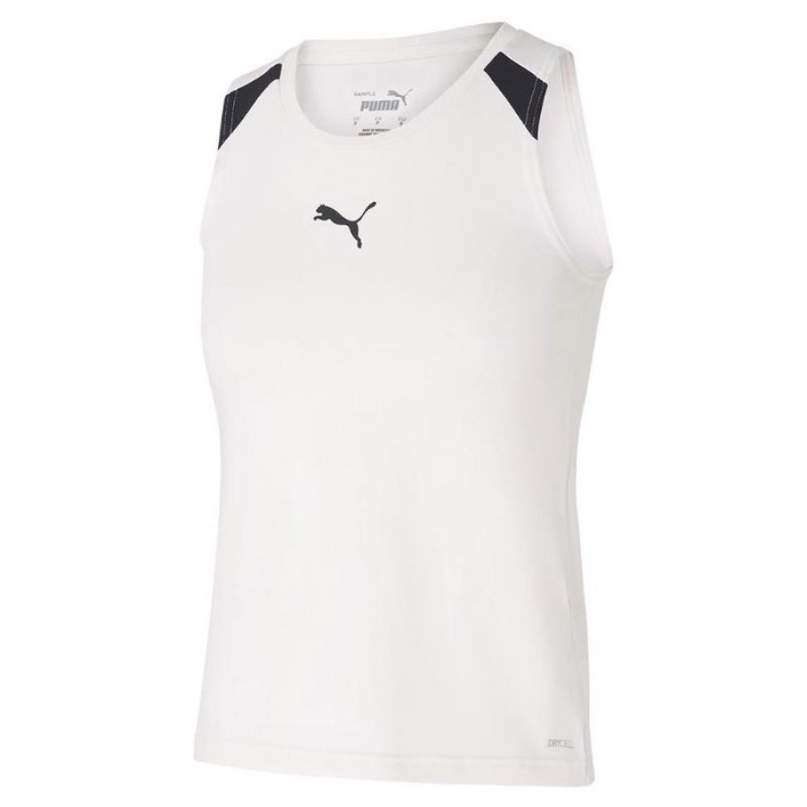 Puma Team Liga Padel Tank White T-shirt