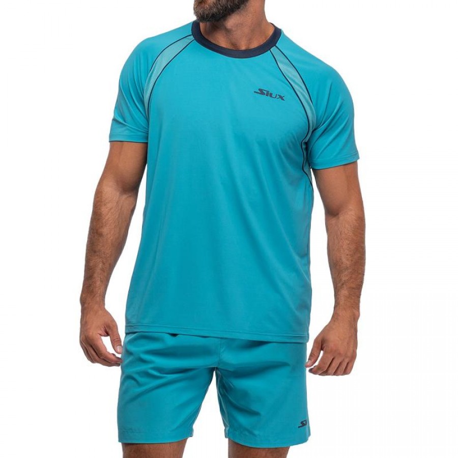 Siux Match 24 Blue Turquoise T-Shirt  Offer + Cheap