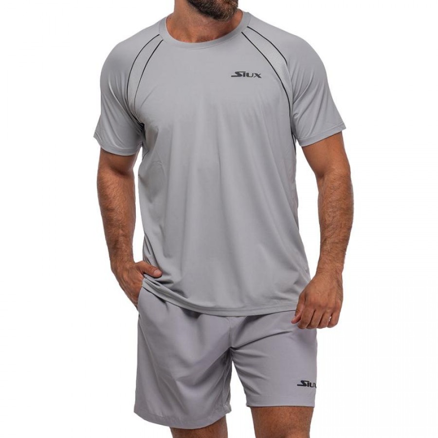 Camiseta Siux Match 24 Cinza  Oferta + Barato