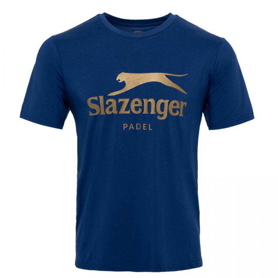 Camiseta Azul Slazenger Enzo II  Oferta + Barato