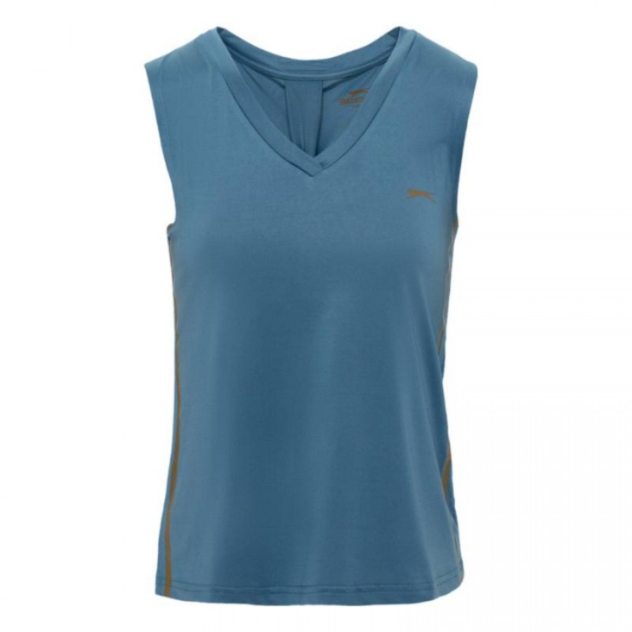 Slazenger Lola Blue Women''s T-Shirt  Offer + Cheap