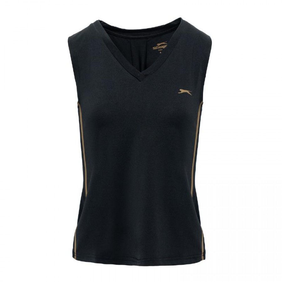 T-shirt Femme Slazenger Lola Noir  Offre - Pas cher