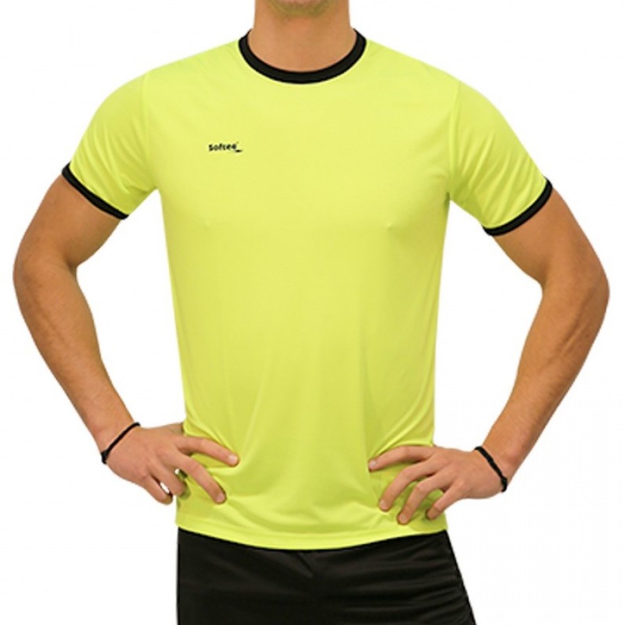 Softee Galaxy T-Shirt Yellow Fluor Black  Offer + Cheap