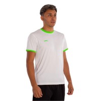 Camiseta Softee Galaxy Blanco Verde Fluor  Oferta + Barato