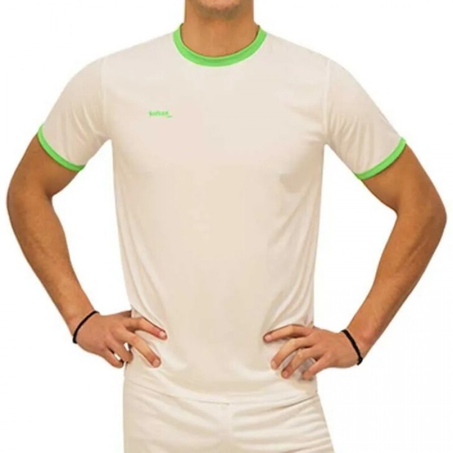 Camiseta Softee Galaxy Blanco Verde Fluor Junior
