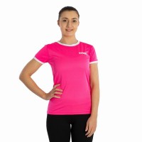 Softee Galaxy Fucsia Fluor Bianco Maglietta da donna