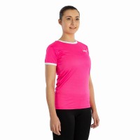 Softee Galaxy Fucsia Fluor Bianco Maglietta da donna