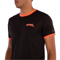 Camiseta Softee Galaxy Negro Coral Fluor  Oferta + Barato