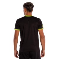 Camiseta Softee Tipex Negro Amarillo Fluor  Oferta + Barato