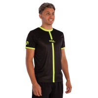 Camiseta Softee Tipex Negro Amarillo Fluor  Oferta + Barato