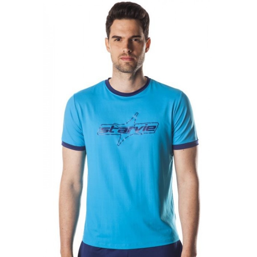 T-shirt Star Fri Blue Lagoon  PADELPOINT T-shirt Star Fri Blue Lagoon