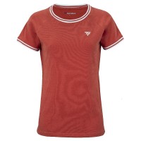 Camiseta Tecnifibre Team Stretch Terracota Mujer