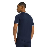 Camiseta Wilson Court Performance Crew Azul Marino  Offre - Pas cher