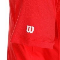 Camiseta Wilson Team Seamless Crew Rojo  Offer + Cheap