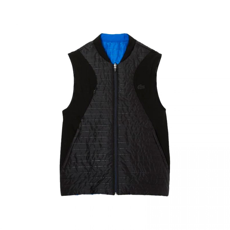 Lacoste Sport Reversible Estofamento Azul Preto  Oferta + Barato