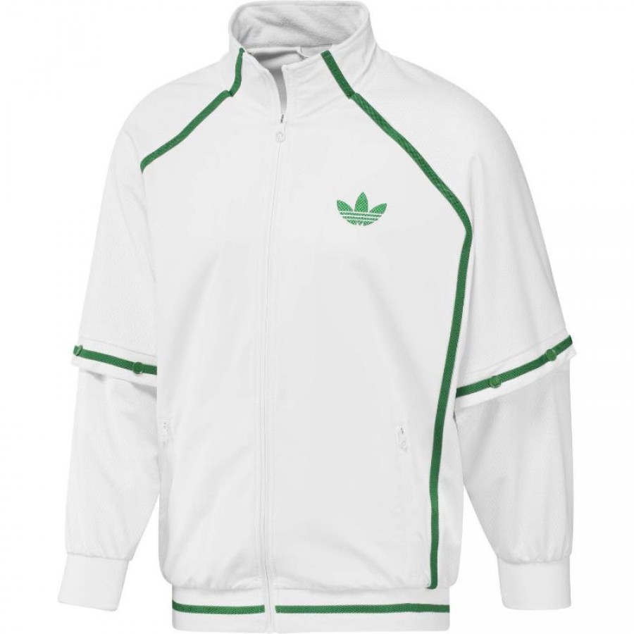 Veste de tennis Adidas Originals Blanc Vert