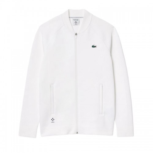 Veste Lacoste Daniil Medvedev Blanc