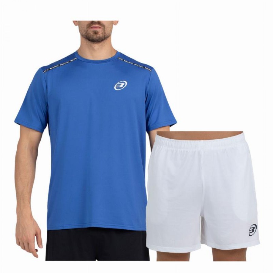 Conjunto Bullpadel Adventure Performance Azul Branco