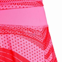 Saia Adidas Club Graphic Rosa  Oferta + Barato