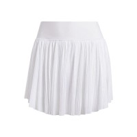 Saia Branco Adidas Plissada Pro  Oferta + Barato