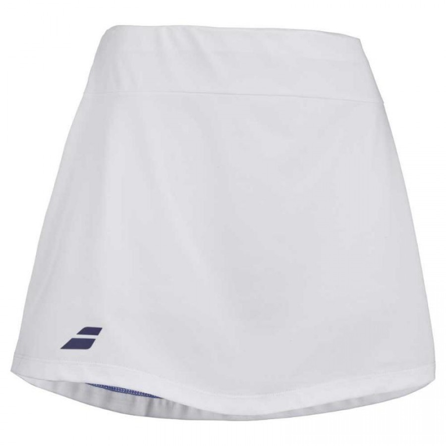 Babolat Play Jupe Blanc Marine  Offre - Pas cher