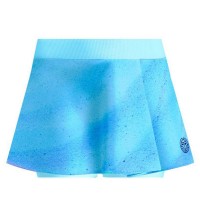 Saia Bidi Badu Beach Spirit Impresso Wavy Aqua  Oferta + Barato