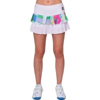Falda Bidi Badu Kaleido Mix Blanco Plissettato  Offerta + Economico