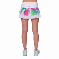 Falda Bidi Badu Kaleido Mix Blanco Plissettato  Offerta + Economico