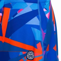 Falda Bidi Badu Estampa Estampada Ondulada Azul Oscuro  Oferta + Barato