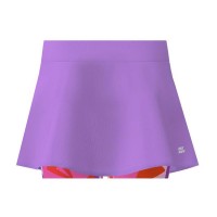 Falda Bidi Badu Estampa Spike Ondulada Lila Junior  Oferta + Barato