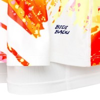 Falda Bidi Badu Wild Arts Impresso Wavy Blanco Mix Junior  Oferta + Barato